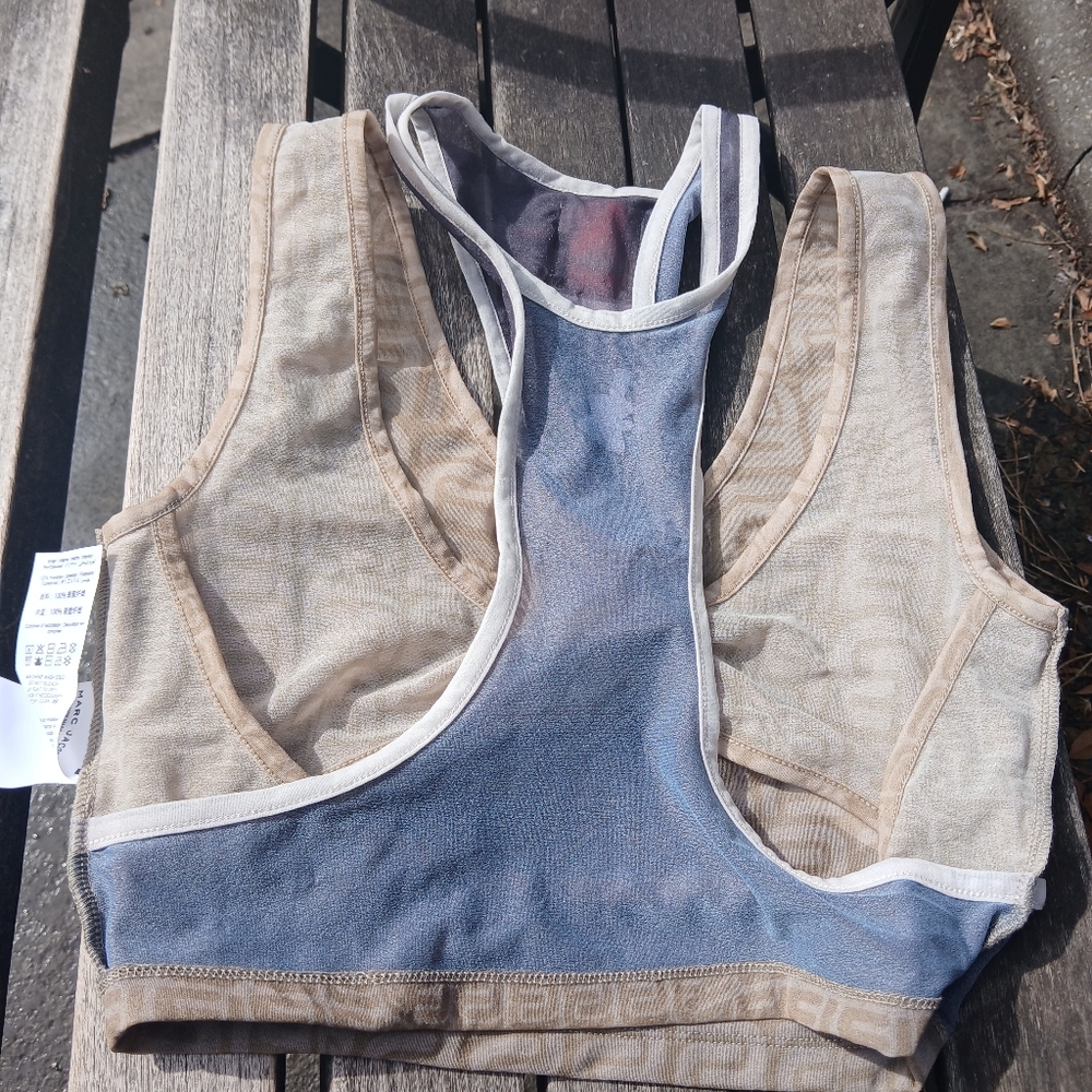 Trendy Beige Patterned Crop Top - image 6